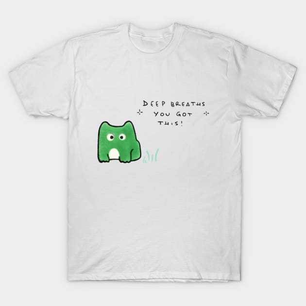 Froggie Friend T-Shirt by Ephemeral Cloud